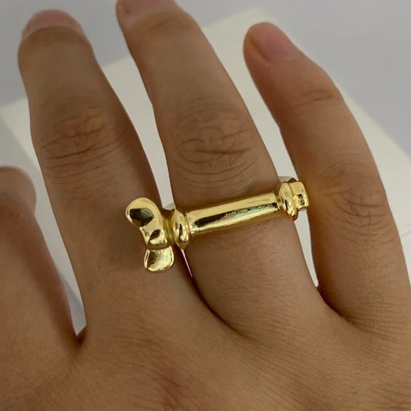 UNO de 50 Collection Metamorphosis Reward Ring Gold - Picture 9 of 9